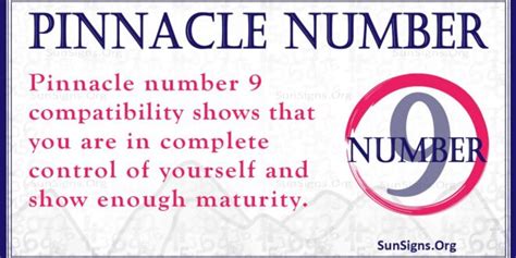 Numerology Pinnacle Number 9 Self Sacrifice Sunsignsorg