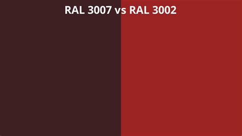 Ral 3007 Vs 3002 Ral Colour Chart Uk