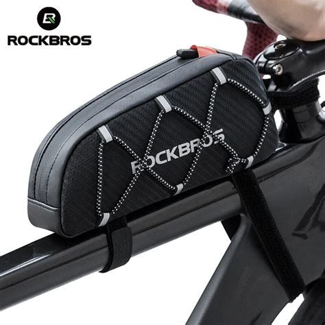 Rockbros Saco De Bicicleta Prova D Gua Reflexivo Saco De Tubo De Quadro