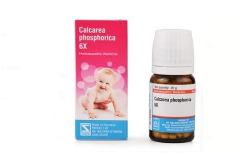 20 Gram Calcarea Phosphorica 6X Tablets Helps In The Growth Of Teeth