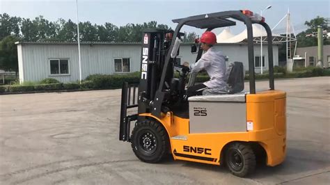 Fb Ton Electric Battery Operated Forklift With Ac Drive Motor For