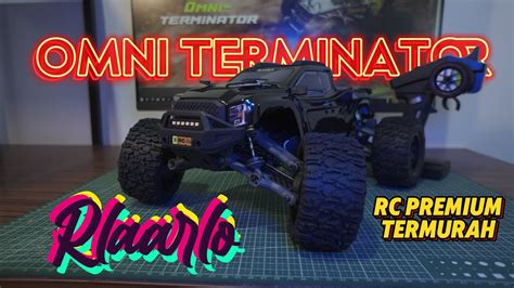 UNBOXING RLAARLO OMNI TERMINATOR RC MONSTER TRUCK BERKELAS YouTube