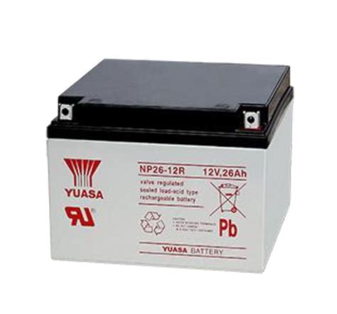 Battery Yuasa Np26 12 Vrla Type 12v 26ah Rungseng