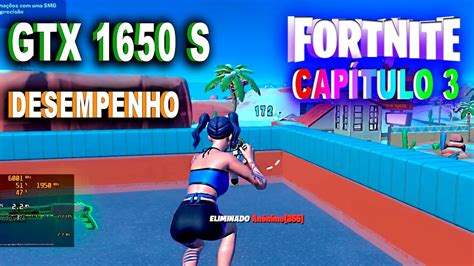 FORTNITE MODO DESEMPENHO GTX 1650 SUPER CAPITULO 3 I5 10400F YouTube