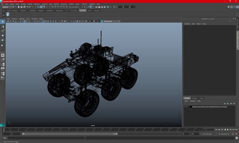 Explorador De Robots Militares Modelo D Ds Blend C D Fbx