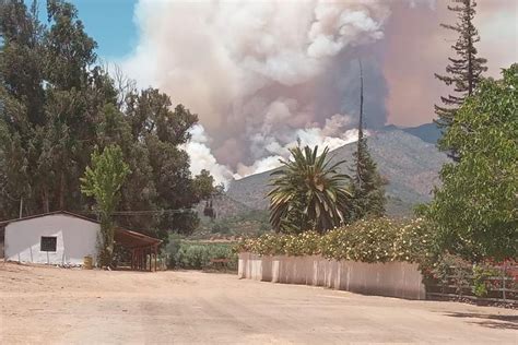 Senapred Solicita Evacuar Sector De Limachito La Tercera