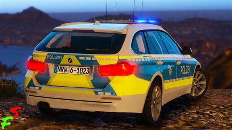 2018 BMW 330D F31 Touring Polizei NRW GTA5 Mods