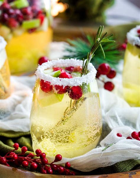 White Christmas Sangria The Chunky Chef