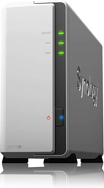 Synology 1 Bay Nas Diskstation Ds119j 1 Bay 256mb Ddr3l