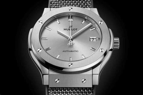 Hublot Unveils The Clean Monochromatic Classic Fusion Essential Grey Sjx Watches