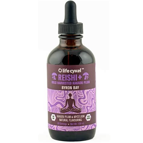 Life Cykel Reishi Mushroom Liquid Extract Flora And Fauna