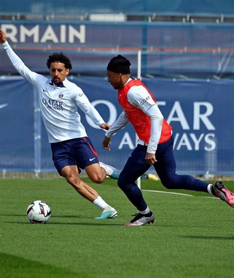 Kylian Mbappe Training Psg April