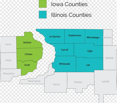 El Condado De Clinton El Condado De Illinois Henry El Condado De Iowa