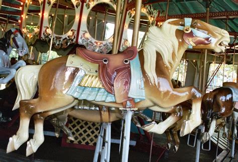 Highland Park Carousel - Allan Herschell Jumper © Jean Bennett ...