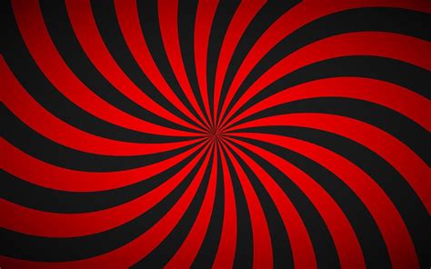 Decorative Retro Red Spiral Background Swirling Radial Pattern Simple