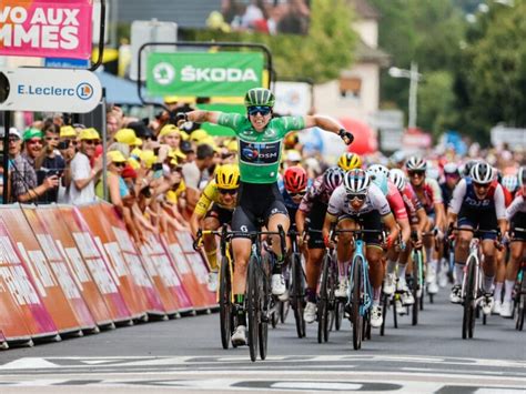 Lorena Wiebes Remporte La Me Tape Du Tour De France Femmes Avec