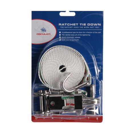 Sangle Mm Cliquet Et Crochet Inox Osculati Sangle Sandow