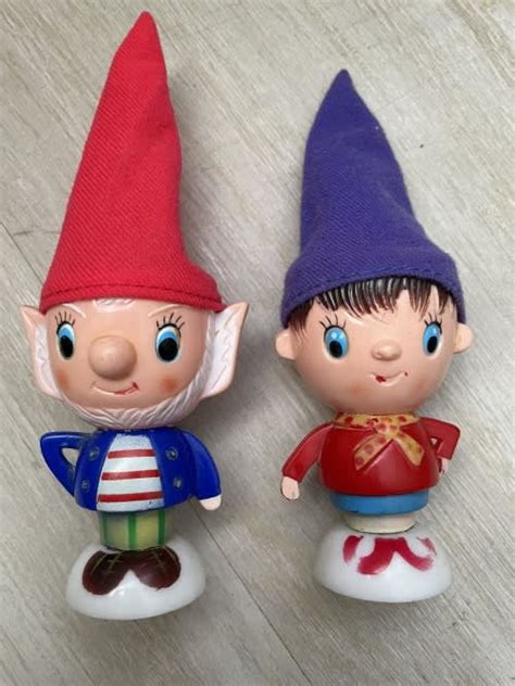 Vintage Toys Rare Find Vintage Noddy And Big Ears Egg Cup Set For