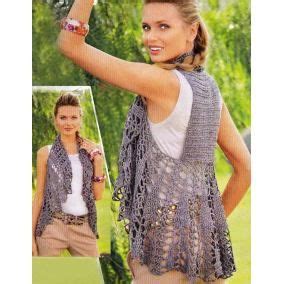 Chaleco Calado Crochet Verano Playa Bolero De Ganchillo Chaqueta De