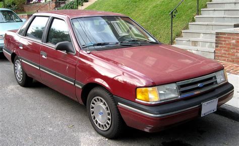 1991 Ford Tempo Gls Sedan 23l Manual