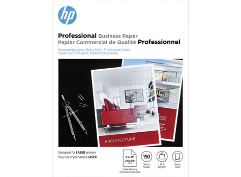 Hp Professional Business Paper Glossy 52 Lb X 11 216 X 48 Off