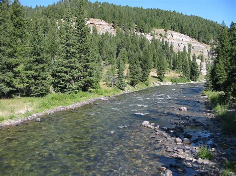 Photographs of the Gallatin River in Southern Montana