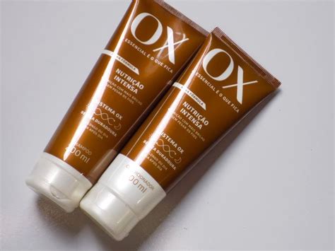 Shampoo E Condicionador Nutri O Intensa Ox Cosm Ticos Compras