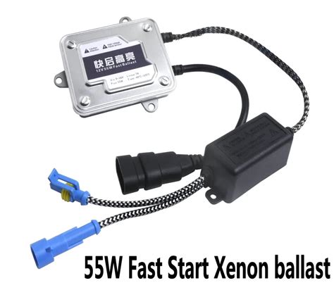 2Pcs Ballast 12V 55W Fast Start Ballast Automotive HID Xenon External