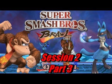 Super Smash Bros Series Super Smash Bros Brawl Online Matches