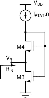 A V Na Resistor Less Ptat Current Reference With Startup Circuit