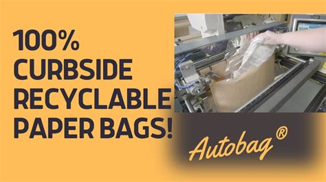 Autobag 850SP Paper Bagging System YouTube