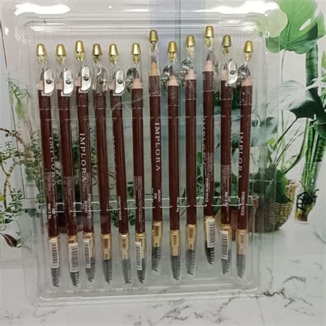 Lusinan Pensil Alis Implora Coklat Lazada Indonesia