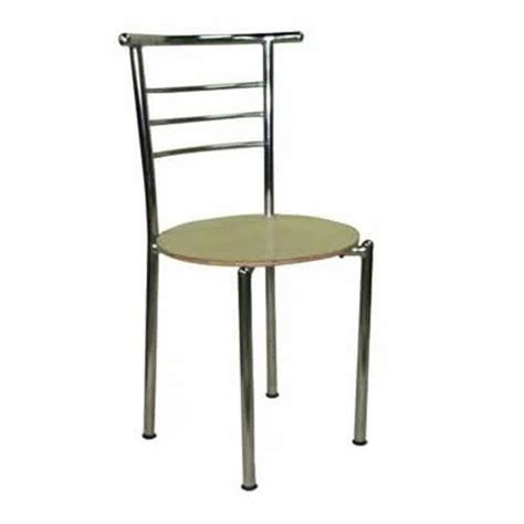 Stainless Steel And Wood Stylish Cafeteria Chair At Rs In Mumbai