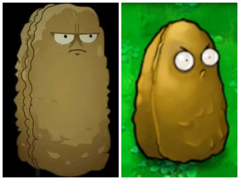 Than PVZ1's,Why PVZ2 Tall-nut become so ugly and old?What did it ...