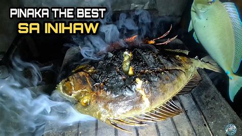 NIGHT SPEARFISHING PHILIPPINES CATCH COOK AND EAT ANG SARAP TALAGA