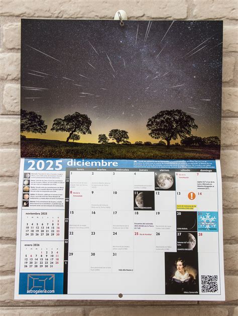 Calendario Astronómico 2025 Cometografía