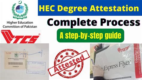 HEC Degree Attestation Complete Process A Step By Step Guide YouTube