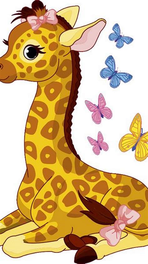 Cute Baby Giraffe Wallpaper iPhone | 2021 3D iPhone Wallpaper