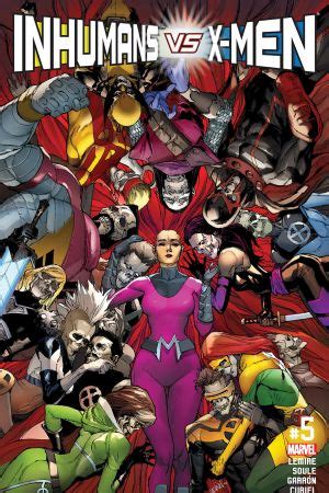 Inhumans Vs X Men 2016 6 Comics Marvel