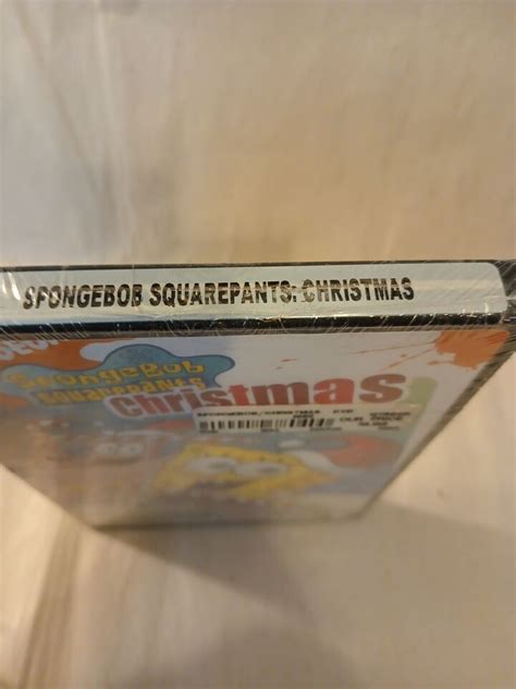 New Sealed Double Length Spongebob Squarepants Christmas Nickelodeon Dvd 2003 97368791343 Ebay