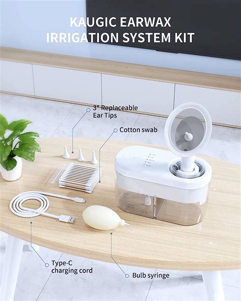 Buy Kaugic Electric Ear Wax Removal Tool Ear Cleaning Kit With Sewage