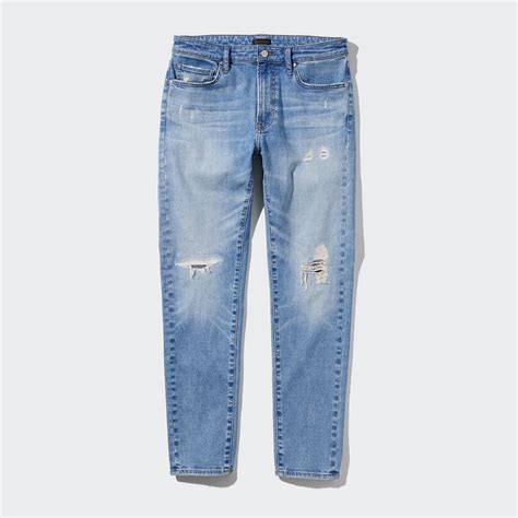 Skinny Fit Distressed Jeans Uniqlo Us