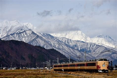 鉄道定番紀行 大糸線の北アルプスバックを行く189系（信濃常盤～安曇沓掛）