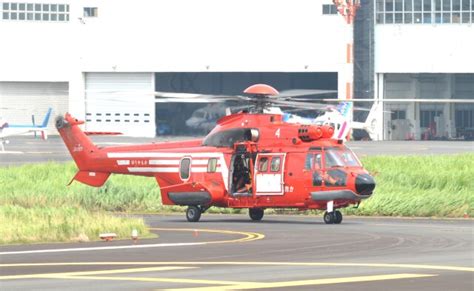 東京消防庁航空隊 Eurocopter EC225 Super Puma JA119Y 東京ヘリポート 航空フォト by ヘリオスさん