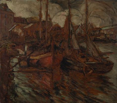 Jan De Clerck Barques Rouges Mutualart