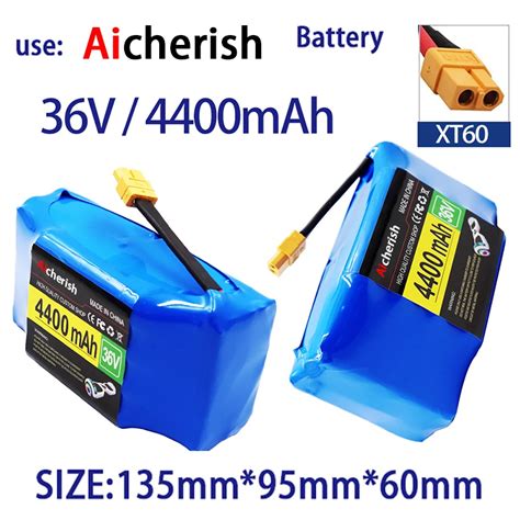 New 100 Full Capacity 36v 44ah Lithium Battery 10s2p 12000mah Battery Ion Pack 6800mah Scooter