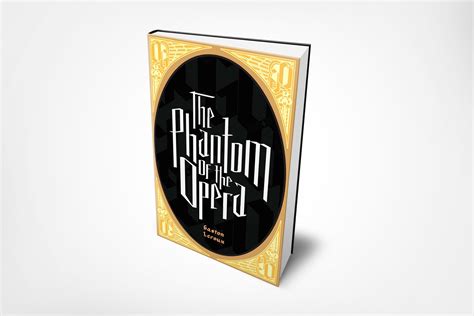 Case Study: Phantom of the Opera Book Cover Design on Behance