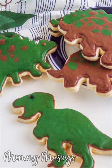 How To Make Dinosaur Cookies for a Dinosaur Party