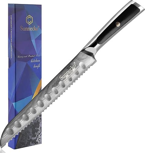 Sunnecko Coltelli Da Cucina Professionali Coltello Cucina Da Pane 20