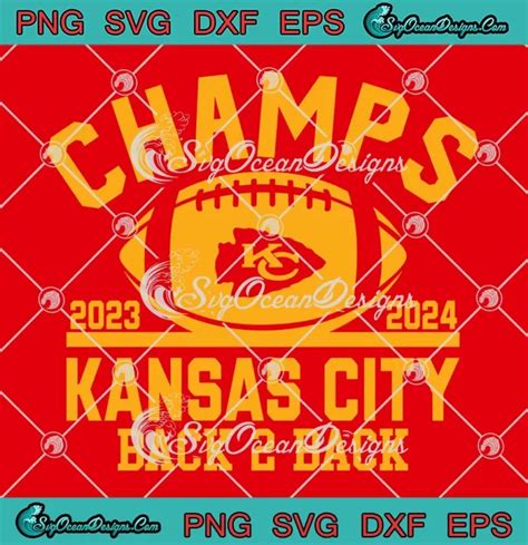 Champs Kansas City Svg Back Back Svg Kc Chiefs Football